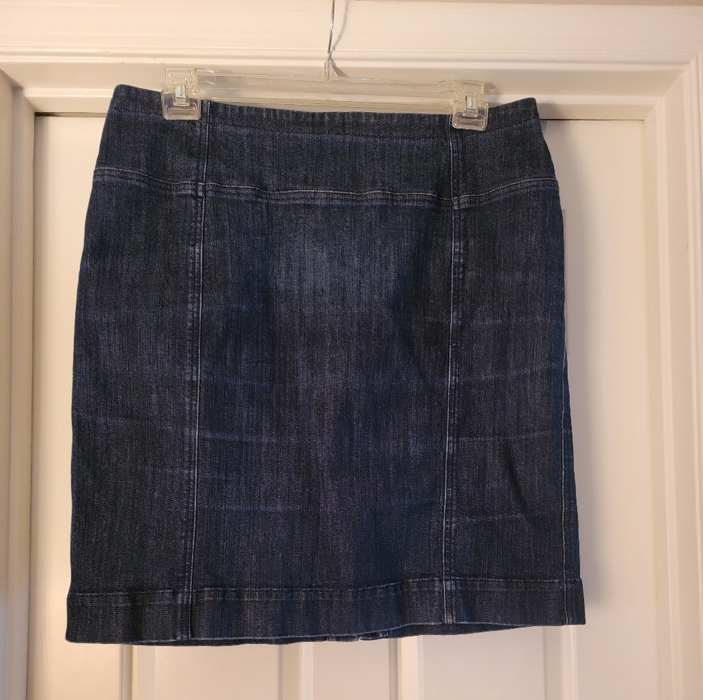 Anne Klein Denim Skirt - Size 16 - EUC